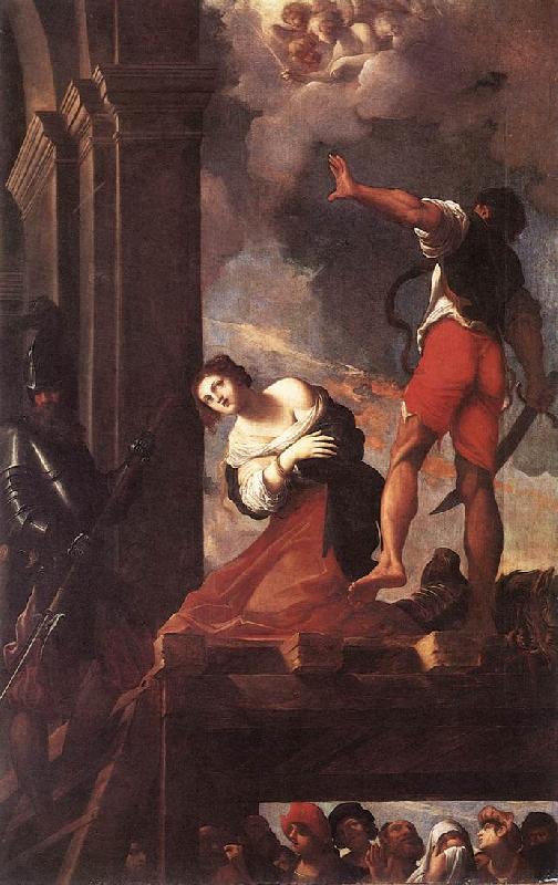 CARRACCI, Lodovico The Martyrdom of St Margaret fg Germany oil painting art